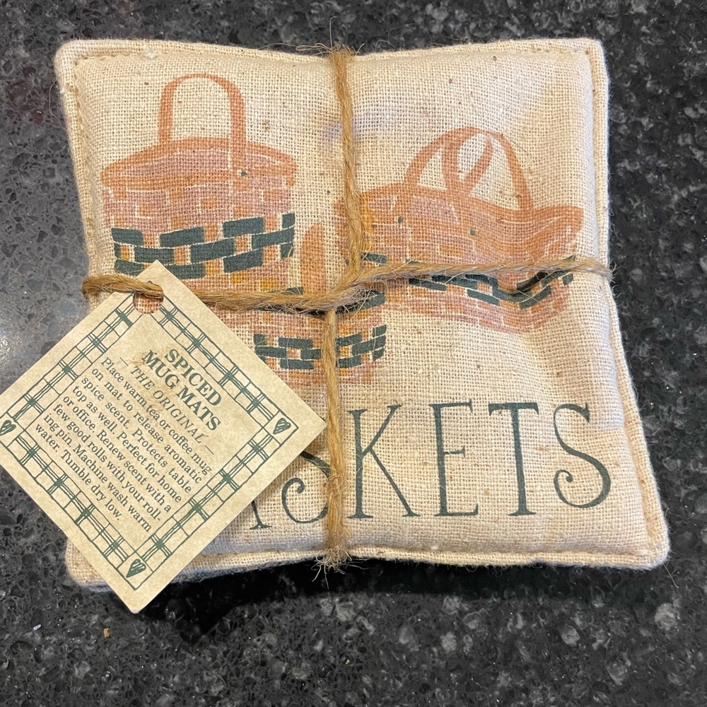 Longaberger Spiced Mats - 2